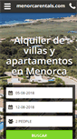 Mobile Screenshot of menorcarentals.com